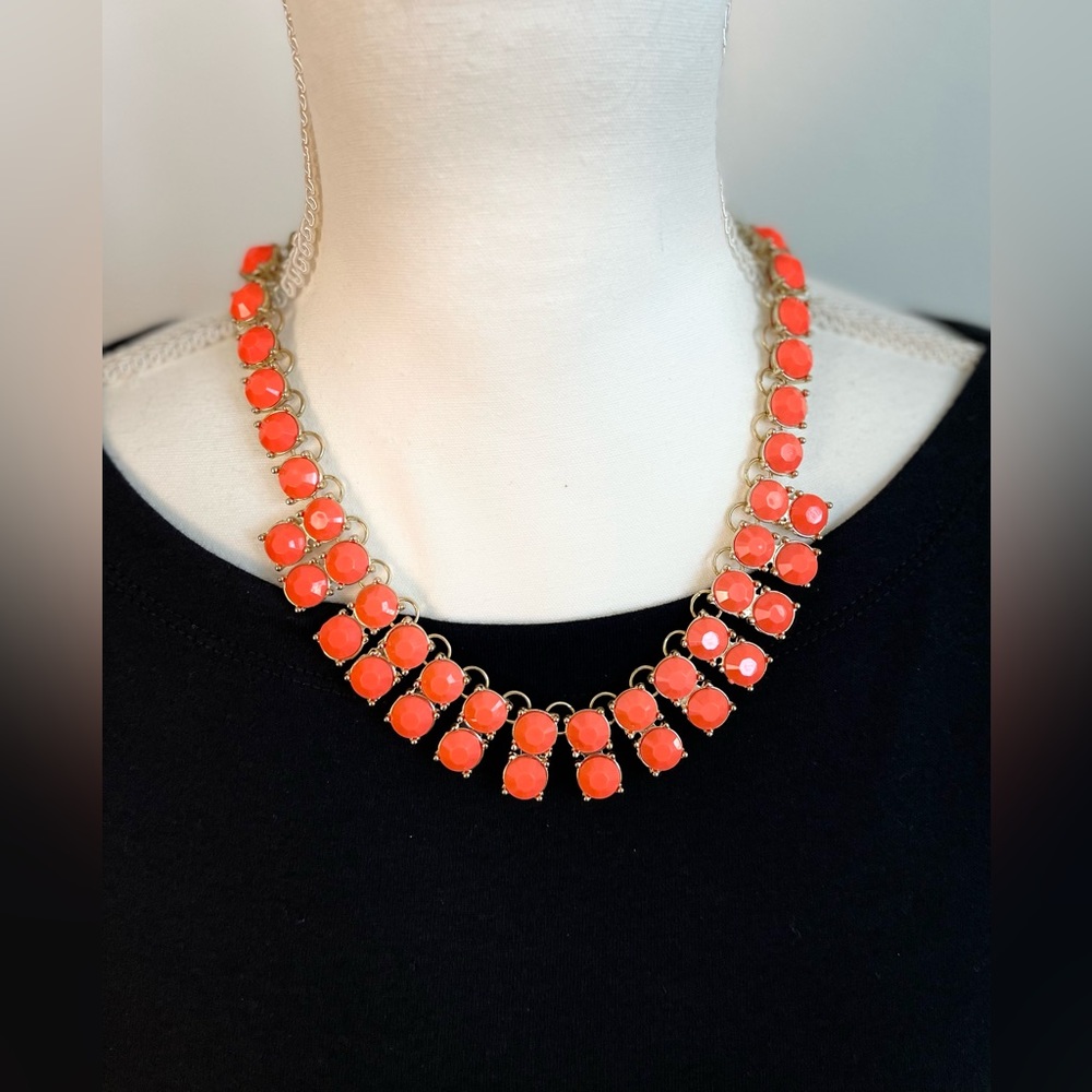 Coral Statement Necklace | Bold Fashion Jewelry